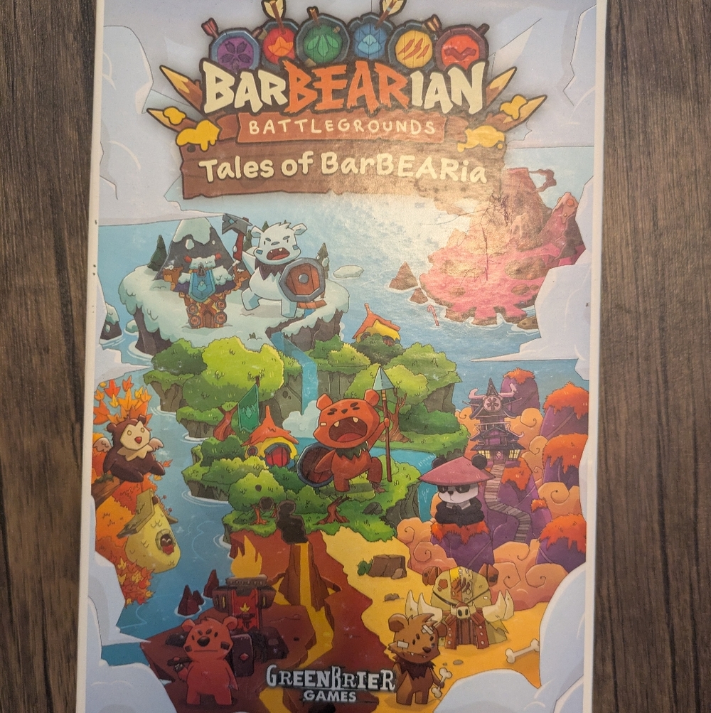 Barbearian Battlegrounds - Board Game